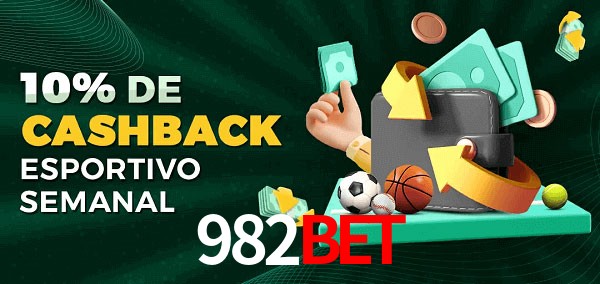 10% de bônus de cashback na 982bet
